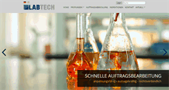 Desktop Screenshot of labtech-gmbh.de