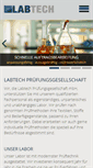 Mobile Screenshot of labtech-gmbh.de